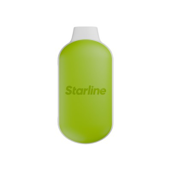 Электронка Starline Mini Зеленое Яблоко  3000 затяжек в Якутске