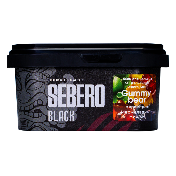 Табак Sebero Black Gummy Bear 200 грамм в Якутске