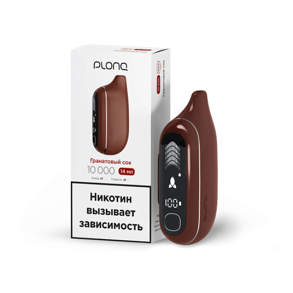 Электронка Plonq Max Pro   Гранатовый Сок 10000 затяжек в Якутске