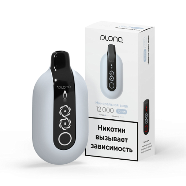 Электронка Plonq Ultra Минеральная Вода  12000 затяжек в Якутске
