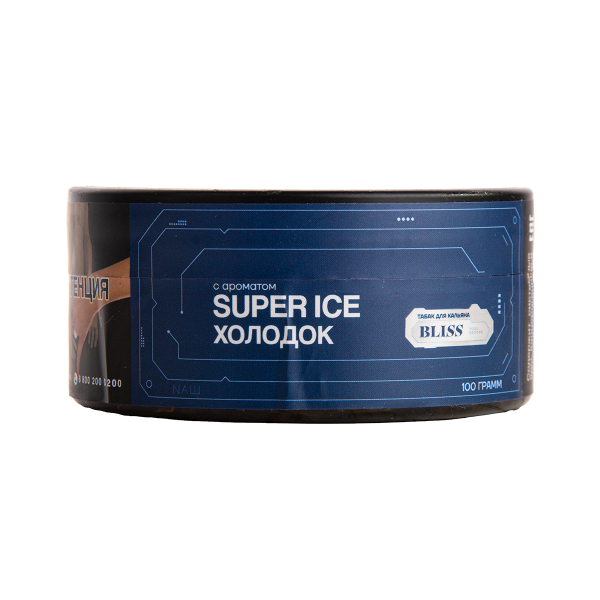 Табак BLISS Super Ice Холодок 100 грамм в Якутске