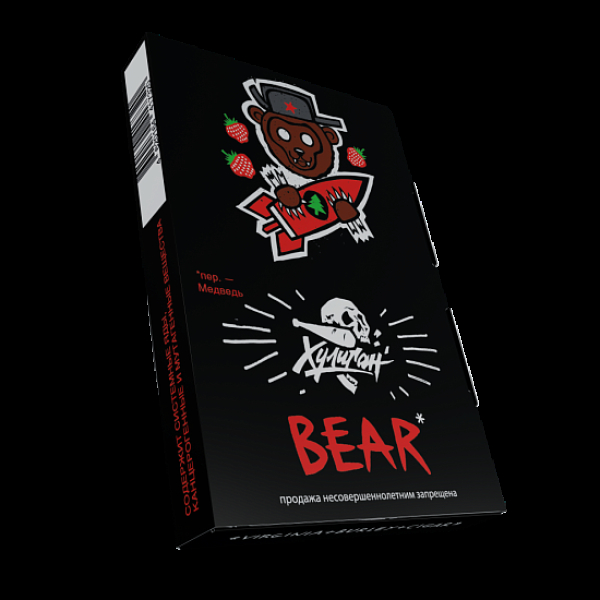 Табак Хулиган Bear Клубника С Елкой 25 грамм в Якутске