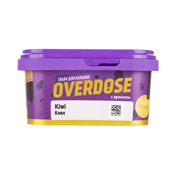 Табак Overdose Kiwi 200 грамм в Якутске