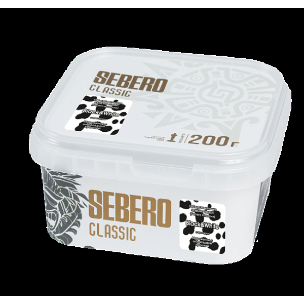 Табак Sebero Black& White 200 грамм в Якутске