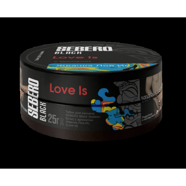 Табак Sebero Black Black Love Is 25 грамм в Якутске