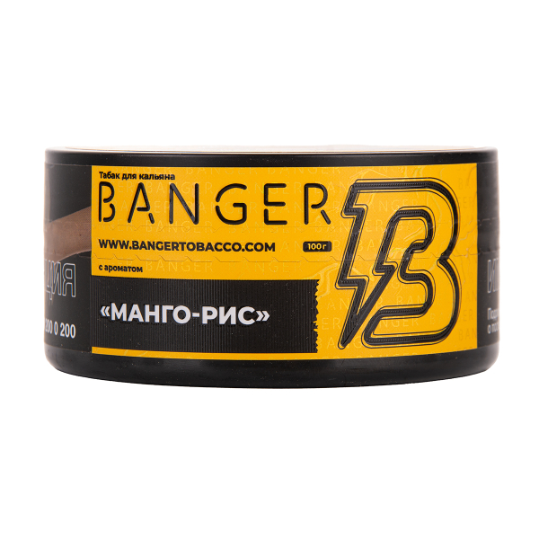 Табак Banger Mango Rice 100 грамм в Якутске