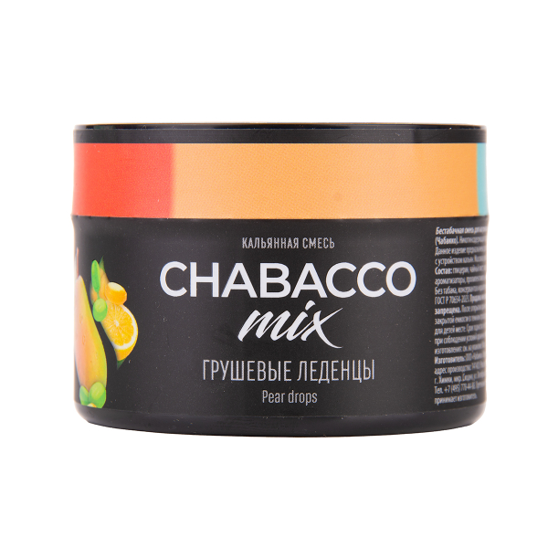 Бестабачная смесь Chabacco Mix Medium Pear Drops 40 грамм в Якутске