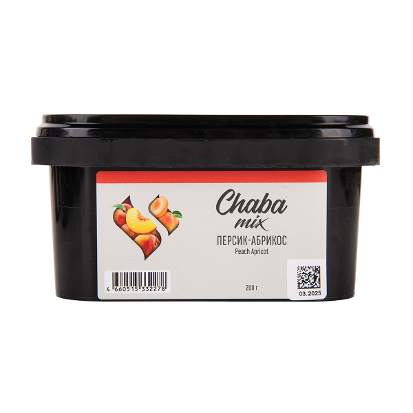 Безникотиновая смесь Chaba Peach Apricot Nicotine Free 200 грамм в Якутске