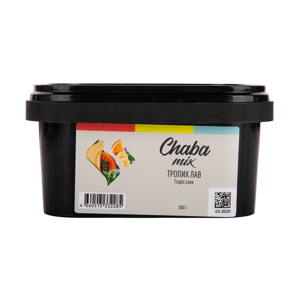 Безникотиновая смесь Chaba Tropic Love Nicotine Free 200 грамм в Якутске