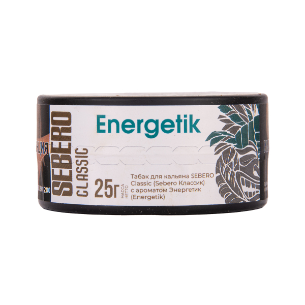 Табак Sebero Energetik 25 грамм в Якутске