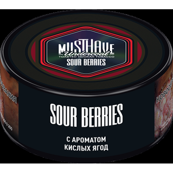 Табак Must have Sour Berries 25 грамм в Якутске