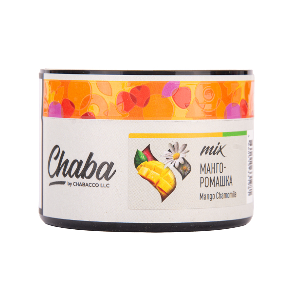 Бестабачная смесь Chaba Mix Mango Chamomile Nicotine Free 50 грамм в Якутске