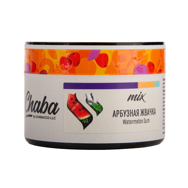 Бестабачная смесь Chaba Mix Watermelon Gum Nicotine Free 50 грамм в Якутске