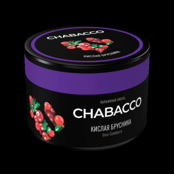 Бестабачная смесь Chabacco Medium Sour Cowberry 40 грамм в Якутске