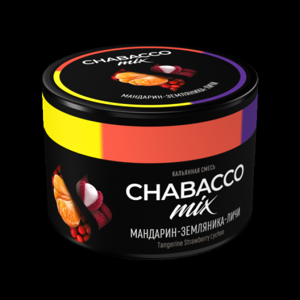 Бестабачная смесь Chabacco Mix Medium Tangerine Strawberry Lychee 40 грамм в Якутске