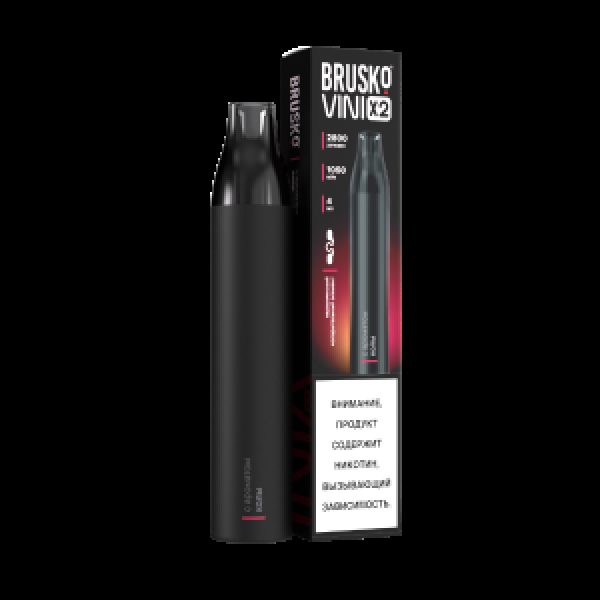 Электронка Brusko Vini X2 Кола 2800 затяжек в Якутске