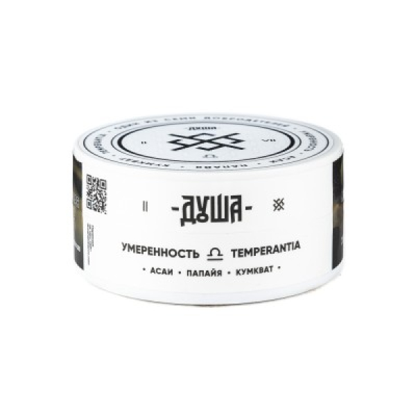 Табак Душа Temperantia Ii Умеренность Асаи Папайя Кумкват 25 грамм в Якутске
