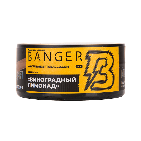 Табак Banger Grape Lemonade 100 грамм в Якутске