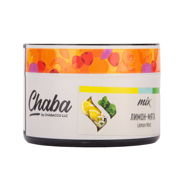 Бестабачная смесь Chaba Mix Lemon Mint Nicotine Free 40 грамм в Якутске