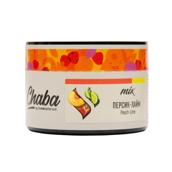 Бестабачная смесь Chaba Mix Peach Lime Nicotine Free 40 грамм в Якутске