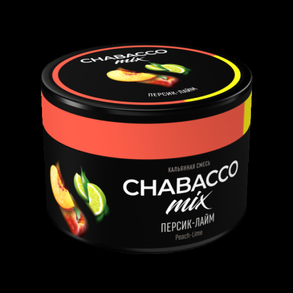 Бестабачная смесь Chabacco Mix Medium Peach Lime 40 грамм в Якутске