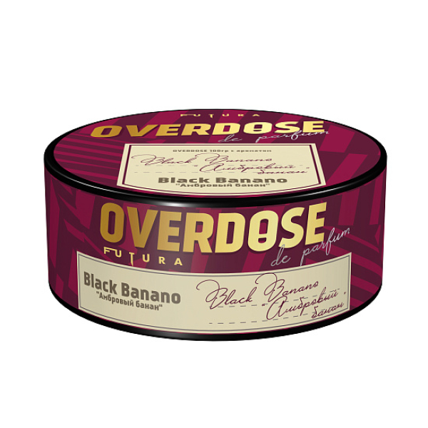 Табак Overdose Black Banano 100 грамм в Якутске