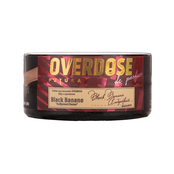 Табак Overdose Black Banano 25 грамм в Якутске