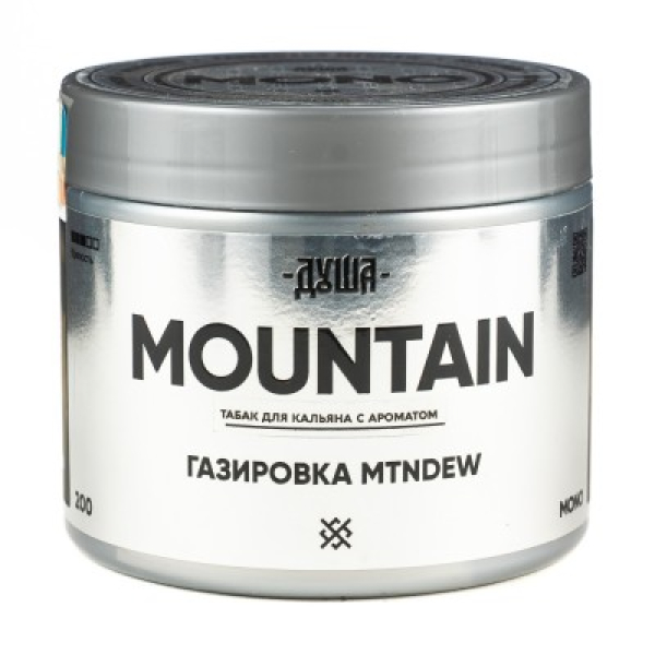 Табак Душа Mountain Газировка Mtndew  200 грамм в Якутске
