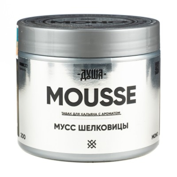Табак Душа Mousse Мусс Шелковицы 200 грамм в Якутске