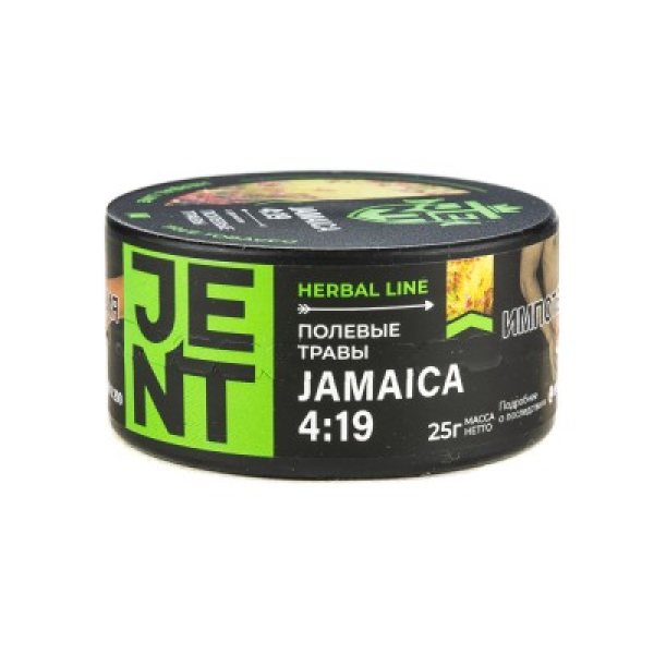 Табак Jent Herbal Line Jamaica 4 19 Полевые Травы 25 грамм в Якутске
