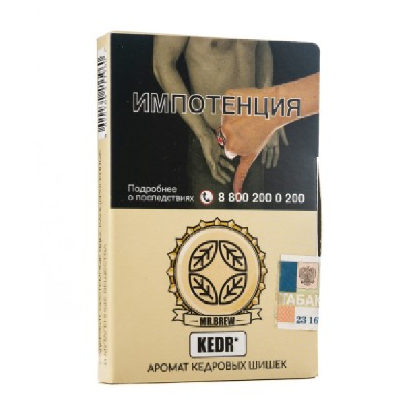 Табак Mr Brew Kedr Аромат Кедровых Шишек 25 грамм в Якутске