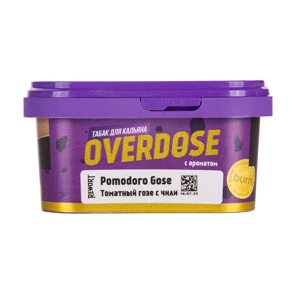 Табак Overdose Pomodoro Gose 200 грамм в Якутске
