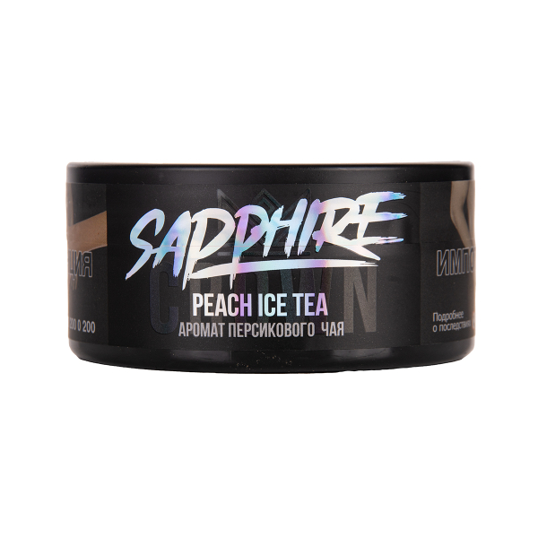 Табак Sapphire Crown Peach Ice Tea 100 грамм в Якутске