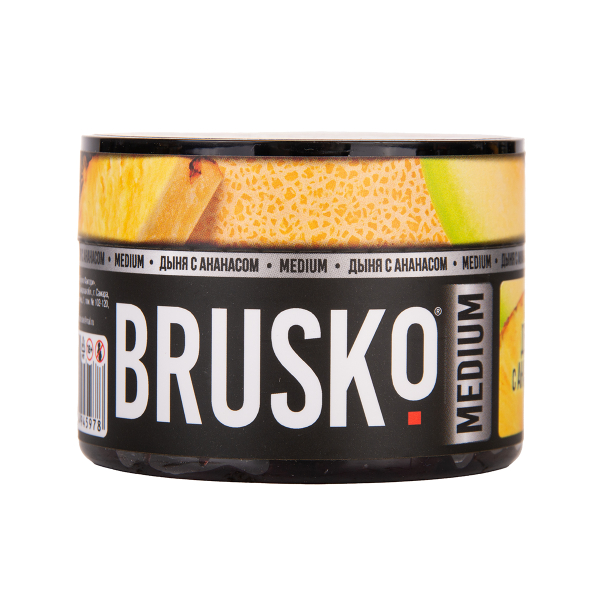 Бестабачная смесь Brusko Дыня С   Ананасом 50 грамм в Якутске