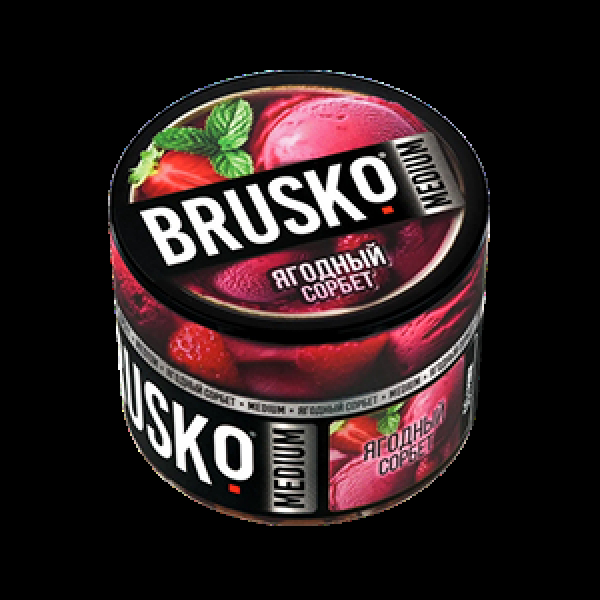 Бестабачная смесь Brusko Ягодный Сорбет 50 грамм в Якутске