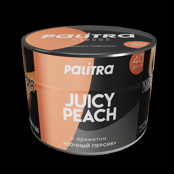 Табак Palitra Juicy Peach Сочный Персик 40 грамм в Якутске