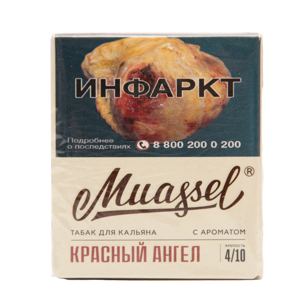 Табак Muassel Medium  Красный Ангел 40 грамм в Якутске