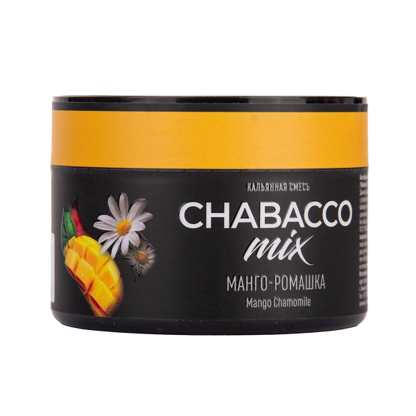 Бестабачная смесь Chabacco Mix Medium Mango Chamomile 40 грамм в Якутске