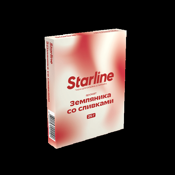 Табак Starline Земляника Со Сливками 25 грамм в Якутске