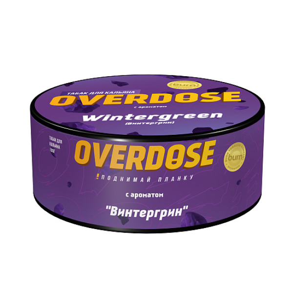 Табак Overdose Wintergreen 100 грамм в Якутске