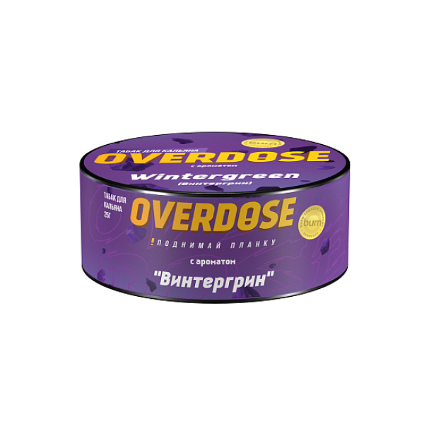 Табак Overdose Wintergreen 25 грамм в Якутске