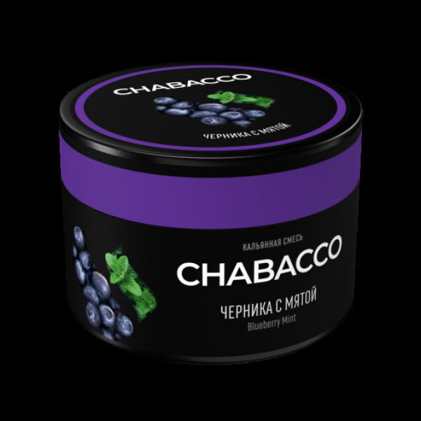 Смесь Chabacco Blueberry Mint Черника С Мятой  Medium 40 грамм в Якутске