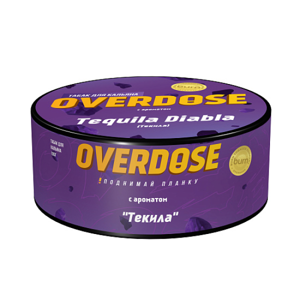Табак Overdose Tequila Diabla 100 грамм в Якутске
