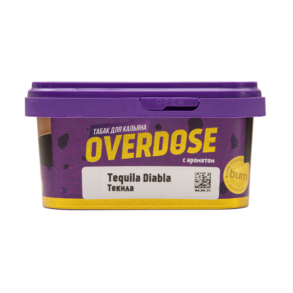 Табак Overdose Tequila Diabla 200 грамм в Якутске