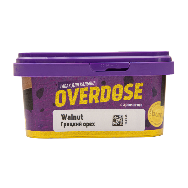 Табак Overdose Walnut 200 грамм в Якутске