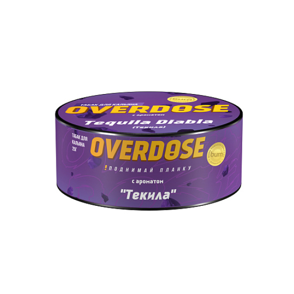 Табак Overdose Tequila Diabla 25 грамм в Якутске