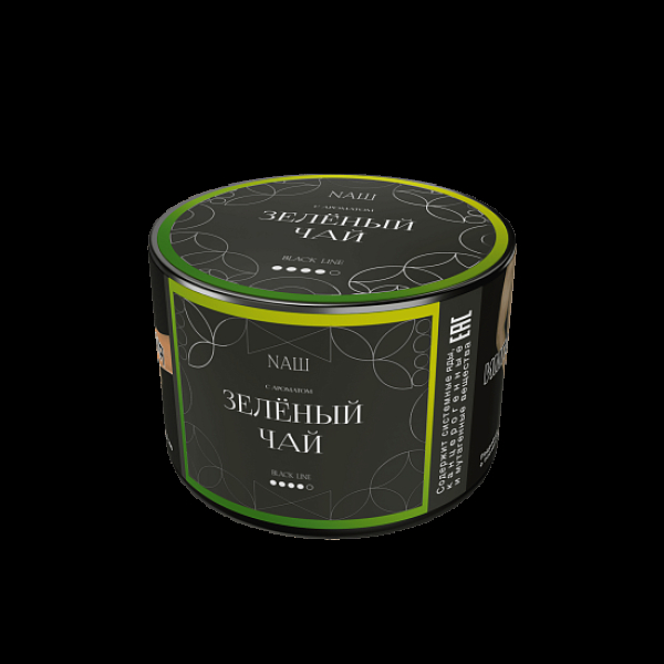 Табак Nаш Black Зелёный Чай 40 грамм в Якутске