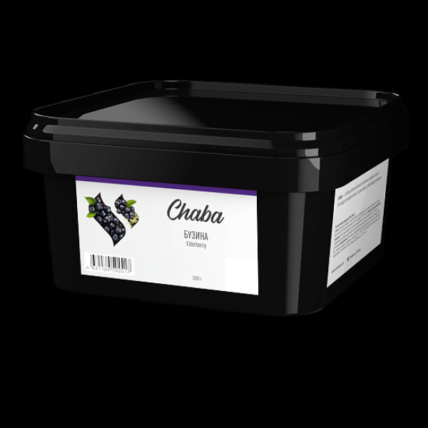 Безникотиновая смесь Chaba Elderberry Бузина 200 грамм в Якутске
