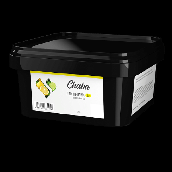 Безникотиновая смесь Chaba Lemon Lime 2.0 Лимон Лайм 200 грамм в Якутске