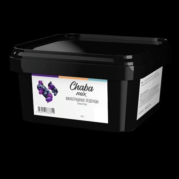 Безникотиновая смесь Chaba Mix Grape Drops Виноградные Леденцы 200 грамм в Якутске